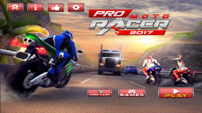 Moto Racer 2017 - Pro screenshot 4
