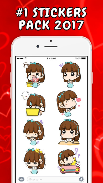 About Girl Stickers screenshot 4