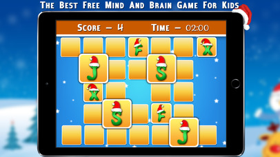 Christmas Alphabets Matching Cards- Christmas Game screenshot 2