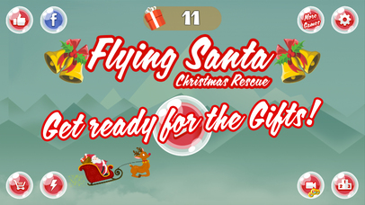 Flying Santa Christmas Rescue screenshot 2