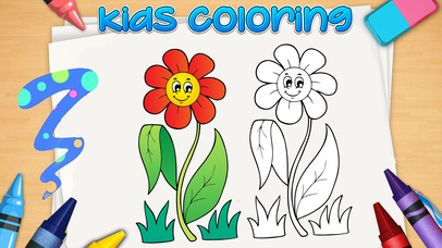 Kids Coloring Book! Draw, Color & Paint Sparkles screenshot 2