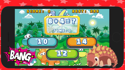 Dinosaur math learning games for kids in 1st grade screenshot 2