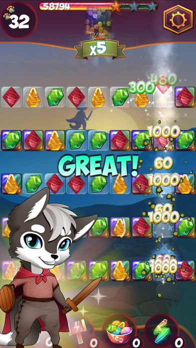 Treasure Tiles: Match 3 Gems Puzzle Game screenshot 2