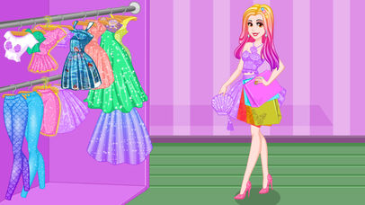 Princess Party Shopping Craze - Chic Girl screenshot 2