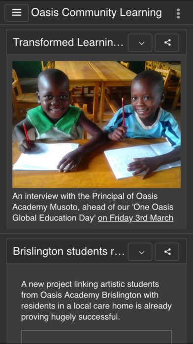 Oasis Community Learning screenshot 2