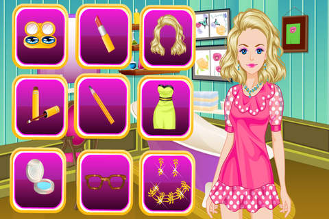 Cute Geeky Girl Makeover screenshot 2