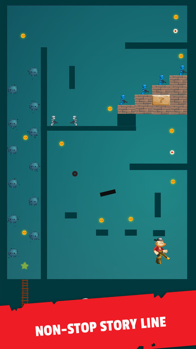 Hero Jump - new kind of arcade shooting game screenshot 3