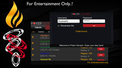 Poker Olympic screenshot 2
