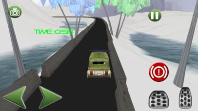 Real Snow Rickshaw Drive Simulator screenshot 4