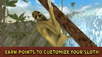 Wild Sloth Forest Survival Simulator 3D Full screenshot 4