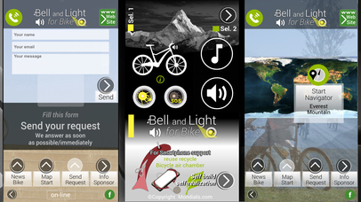 Bell and Light for Bike screenshot 2
