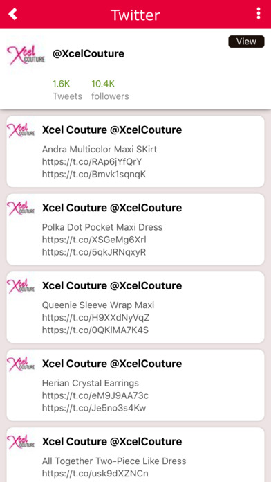 Xcel Couture screenshot 4