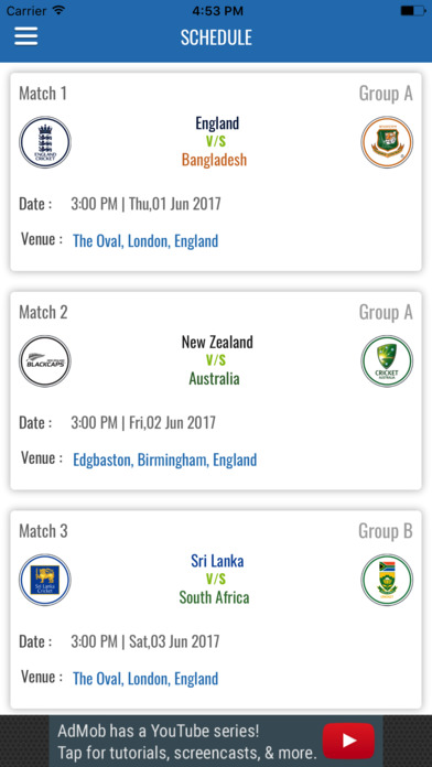 Live Cricket - 2017 screenshot 2