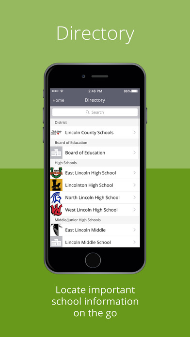 Lincoln County Schools, NC screenshot 2