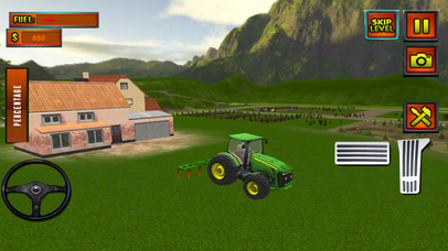 Farm Simulator Sim Real : tractor games screenshot 2