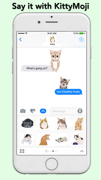KittyMoji - Kitty Emoji & Stickers screenshot 3