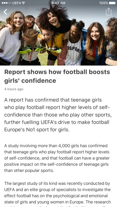 UEFA Women's Football screenshot 3