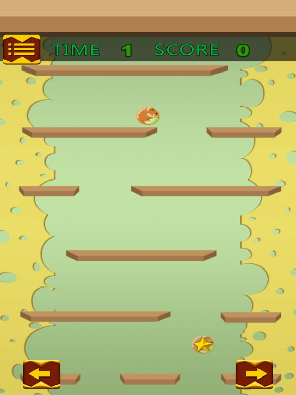 Crazy Hamster Fall Down Pro screenshot 3