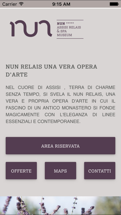Nun Assisi Relais & SPA screenshot 2