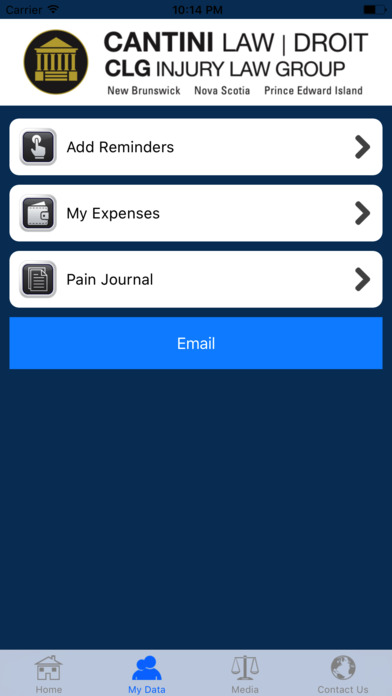 Cantini Law Injury Help App's screenshot 3