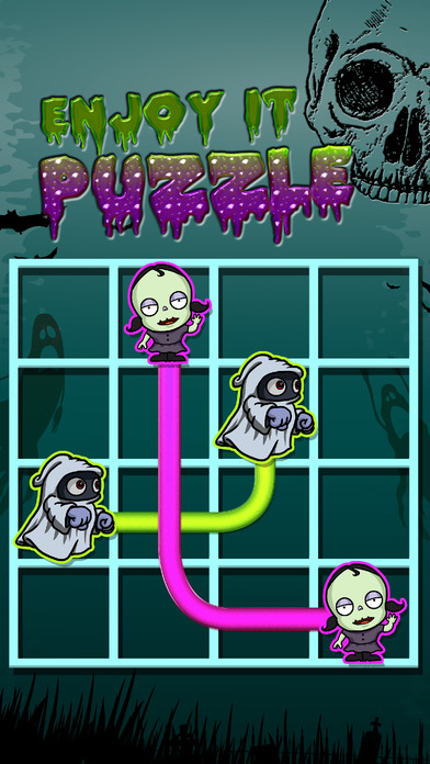 Link The Walking Zombie & Undead Puzzle screenshot 2
