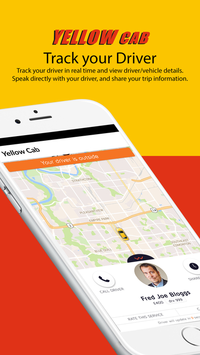 Greater Edmonton Yellow Cab screenshot 4