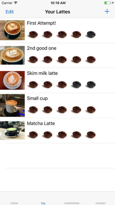 Latte Logger screenshot 4