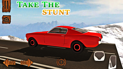 Snow Stunt Car Simulation Pro Game screenshot 3