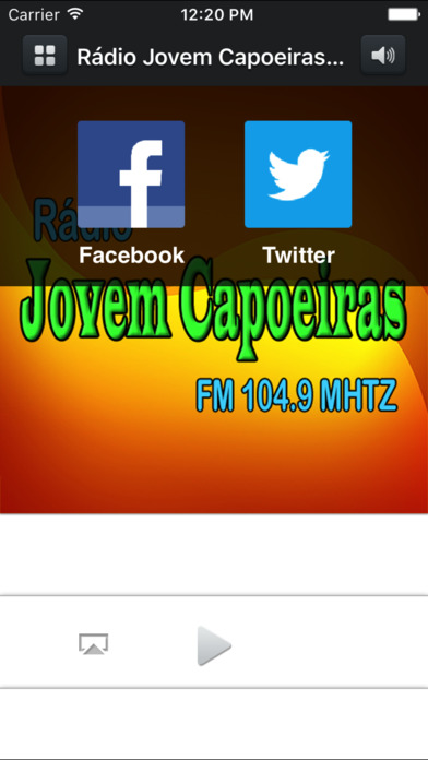 Rádio Jovem Capoeiras FM screenshot 2