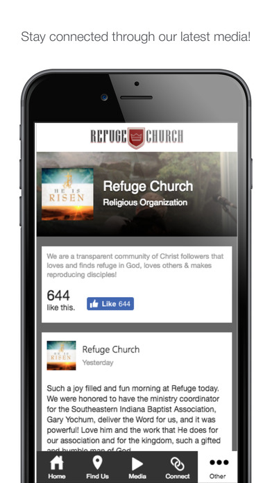 Refuge Church- Charlestown, IN screenshot 2