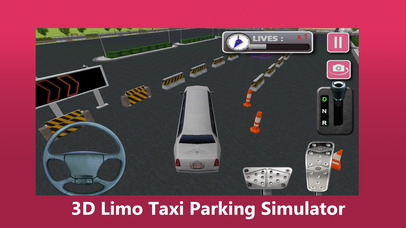 3D Limo Taxi Parking Simulator screenshot 2