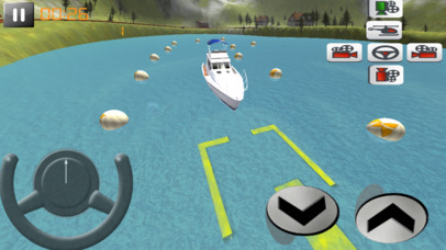 Extreme Boat Driving & Mountain Lake Parking screenshot 2