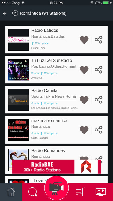Romantica Radio screenshot 2