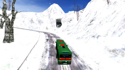 Snow Bus Drive Simulator 3D screenshot 4
