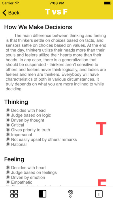 The Personality Types screenshot 4