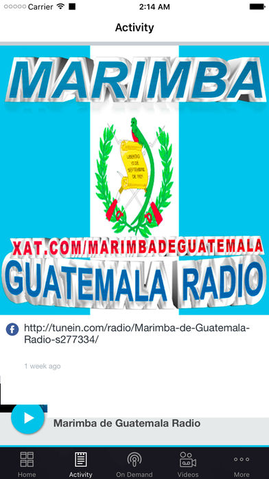 Marimba de Guatemala Radio screenshot 2
