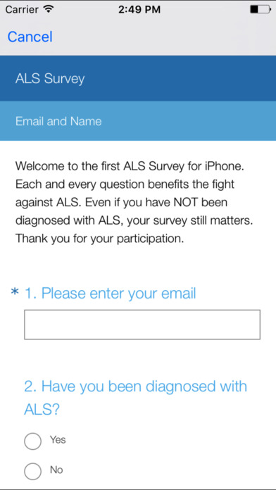 ALS Survey & Information screenshot 4