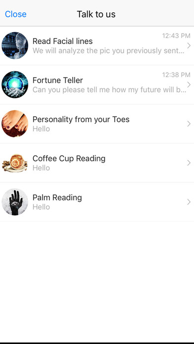 Tarot Palm Cup & Horoscope Readings screenshot 2