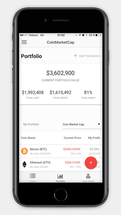Coins Live: Crypto Market Cap screenshot 2