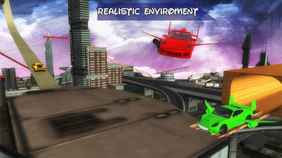 Flight Fly Real Car Simulator 2017 screenshot 4