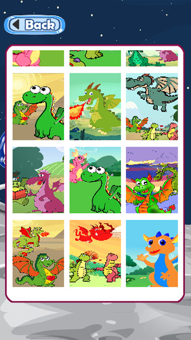 Dragon Cartoon Jigsaw Puzzles Games screenshot 2