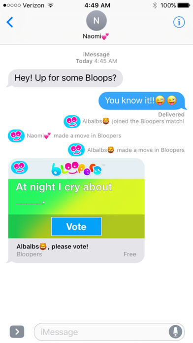Bloopers - A card game of LOL vs OMG screenshot 3