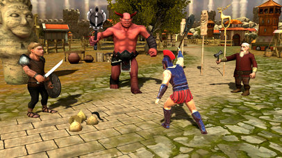 Angry Titan City Exploration 3D screenshot 3