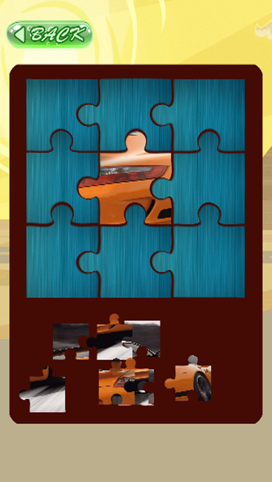 Racing Car Jigsaw Puzzles Games Version screenshot 3
