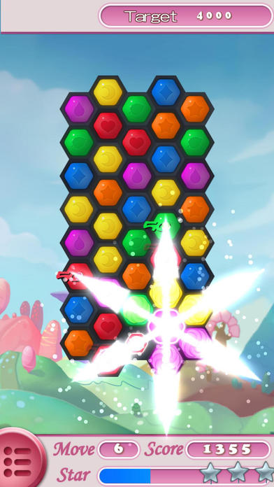 Hexa Mania 2017 - Flower Puzzle Game screenshot 3