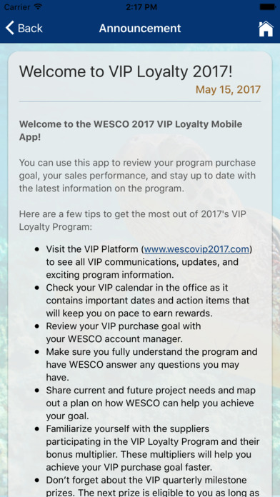WESCO Loyalty screenshot 4
