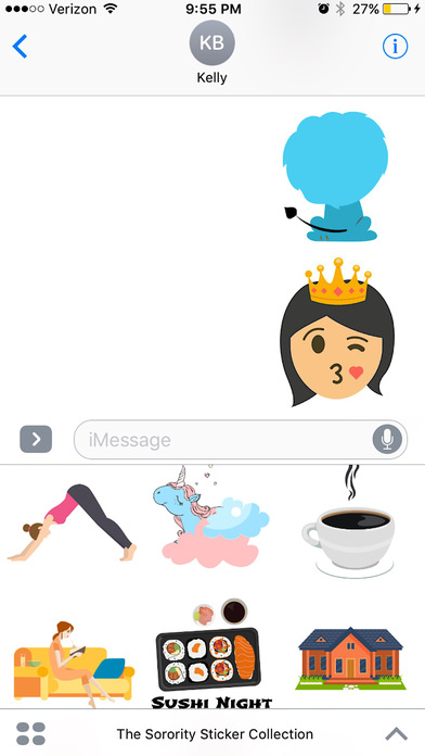 The Sorority Emoji and Sticker Collection screenshot 3