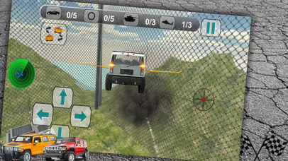 Traffic Fun – SUV 4x4 Jeep Flying and Driving Sims screenshot 3