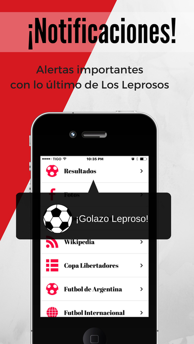 Leprosos App - Fútbol de Rosario Argentina screenshot 2