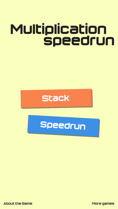 Multiplication speedrun screenshot 3